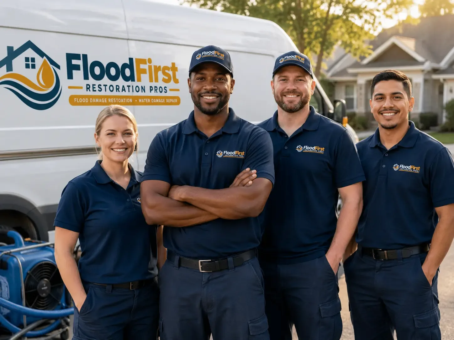 Flood Damage Restoration company in Woodbury, PA