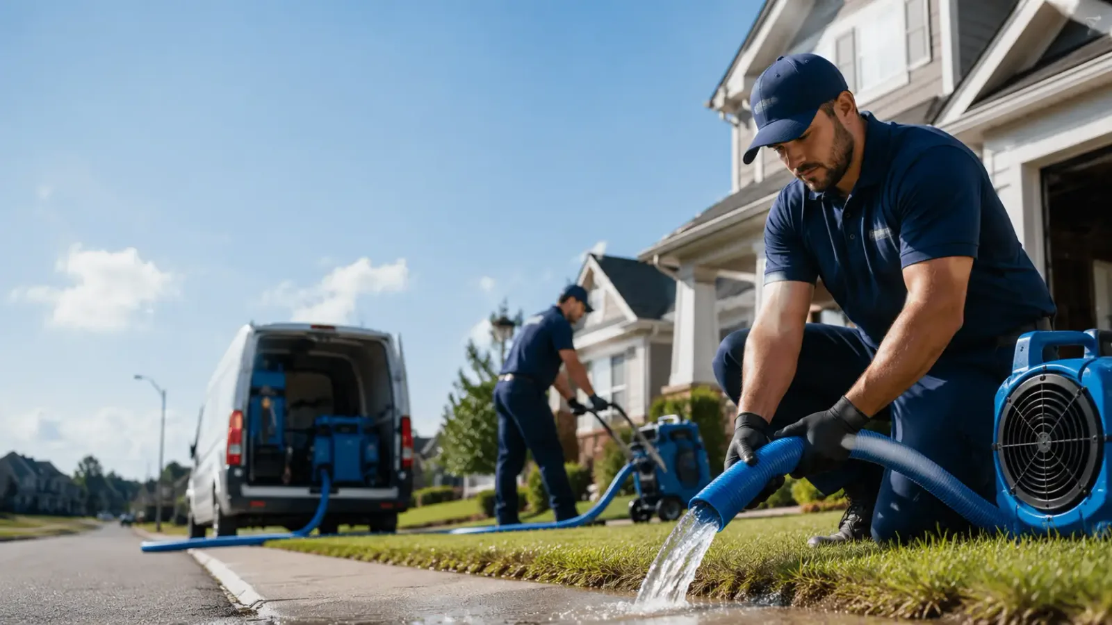 Flood Damage Restoration in Woodbury, PA